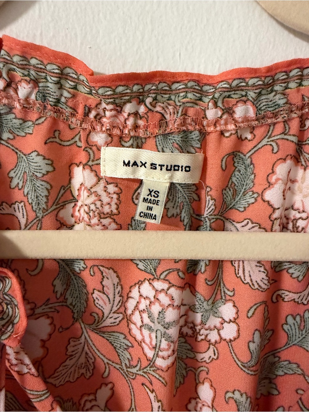 Max Studio Peach Maxi Dress - Picture 3 of 3